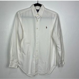 Ralph Lauren classic fit white button down